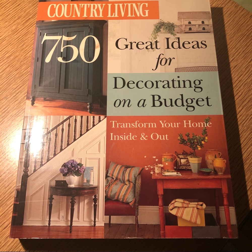 750 great ideas for decorating on budget